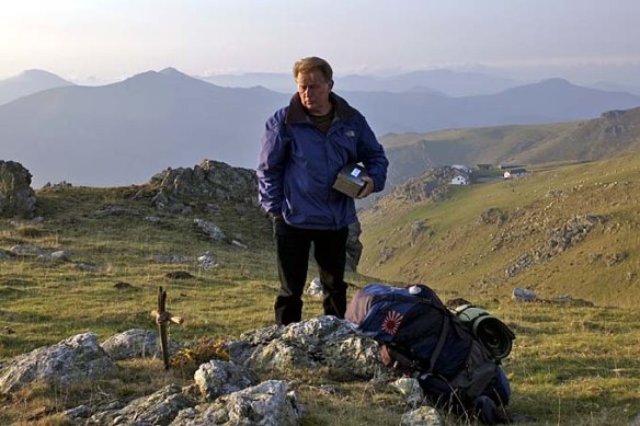 Actor Martin Sheen in the
2010 movie, The Way.