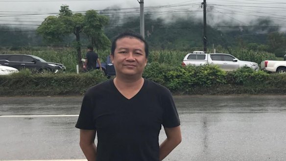 Our fixer/translator and driver, Akkarawat 'Art' Taokwang - we couldn't have covered this story without him. 
