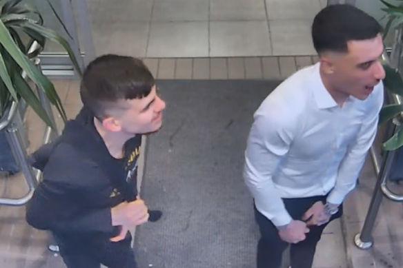 Two of the men police believe can assist with the investigation.