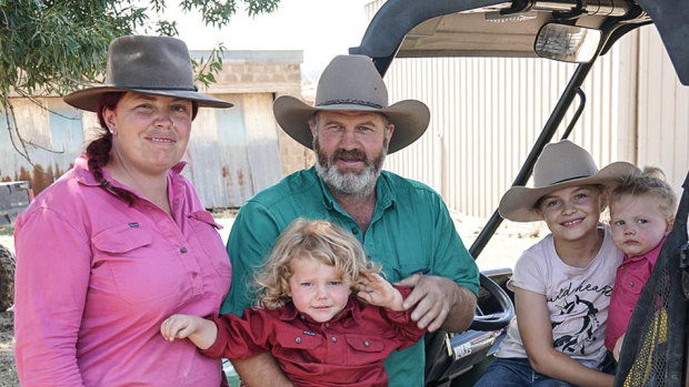 Alinta Energy pursued dairy farmers the White family with bankruptcy for one late payment.