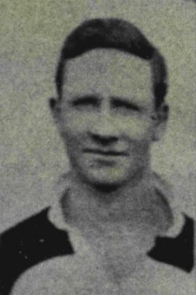 'Bluey': Dragons legend George Carstairs in 1921 ahead of the Australian team's tour of England.