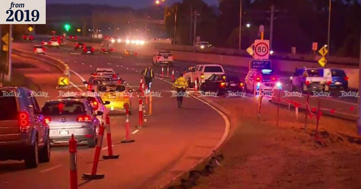 Commuter nightmare after person killed on Kwinana Freeway