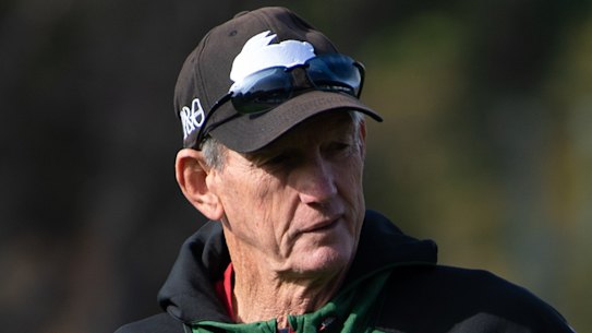 Wayne Bennett is ready to hand the reins over Souths to assistant Jason Demetriou from November of next year. 