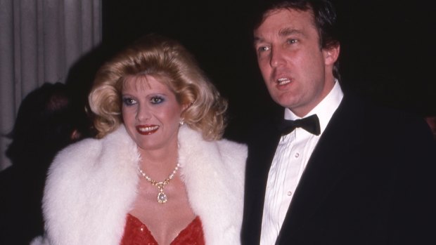 Donald Trump and ex wife Ivana in 1986.
