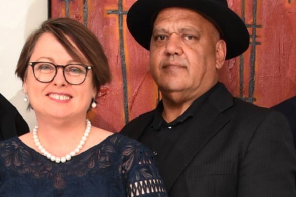 Good to Great Schools CEO Bernardine Denigan and founder Noel Pearson.