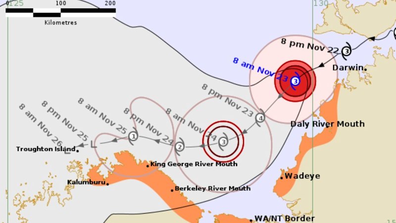 Severe Tropical Cyclone Fina loses steam as it heads towards West Australian coast