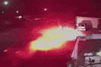 The sedan hit a kerb about 9pm on Wednesday, July 15, 2026, on Feeney Gardens in High Wycombe, Perth.