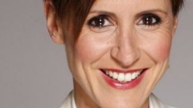 Former <i>Lateline</i> host now the ABC's economics correspondent Emma Alberici.