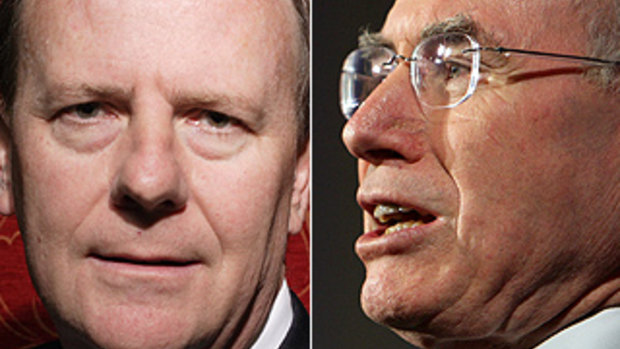 Peter Costello was not prepared to take on John Howard.