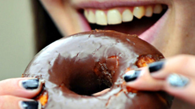Eating a delicious doughnut now seems more rewarding than the nebulous concept of “better future health”