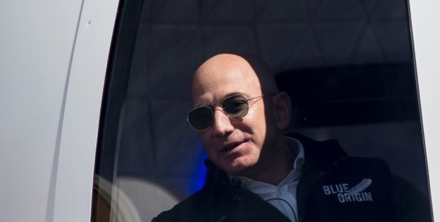 The highest bidder can come along: Amazon billionaire Jeff Bezos is auctioning off a trip on his space rocket.