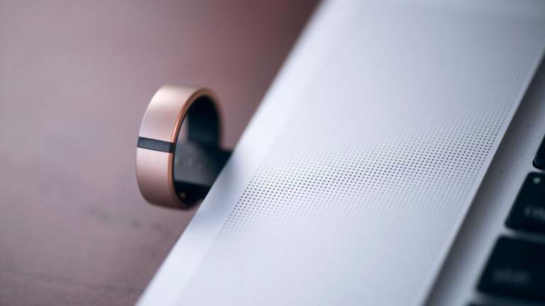 The magnetic USB charger is tiny.