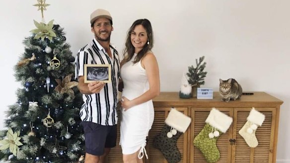 Matty Field and Kate Leadbetter were expecting a baby.