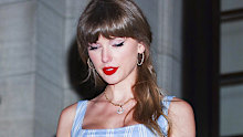 In April, Swift was out and about in New York... wearing all the colours from the Toy Story logo.