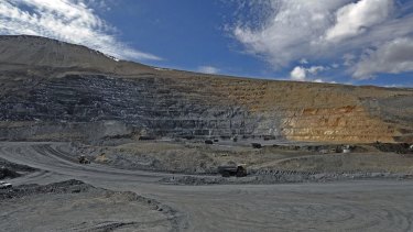 The Kumtor gold mine in Kyrgyzstan.