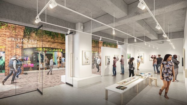 Metro Arts planned new facilities at West End's West Village after the sale of the Edward Street building in December 2019.