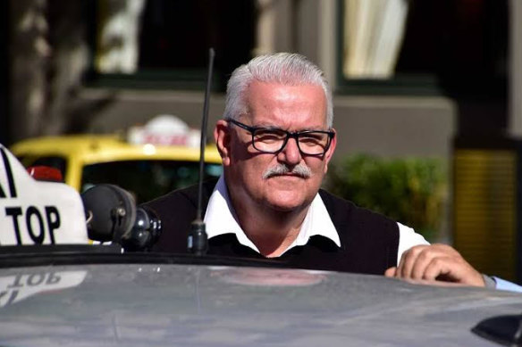 Former taxi driver Rod Barton.