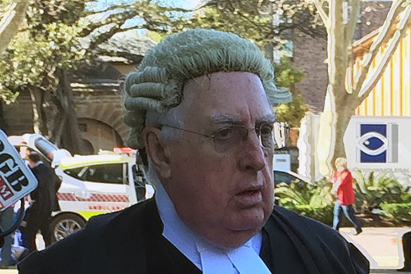 Barrister and former NSW Supreme Court judge Greg James, QC.