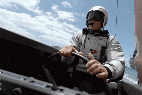 Modern America’s Cup crew more closely resemble astronauts than sailors.