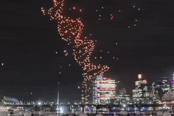 Vivid Sydney drone shows have been cancelled after “unforeseen technical difficulties”.