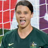 Kerr's four-star show fires the Matildas into the knockout stage