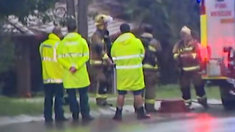 Four people fighting for life after early-morning blaze north of Brisbane