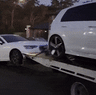 Stolen cars with cloned number plates were seized from a house in Rouse Hill, police allege. 