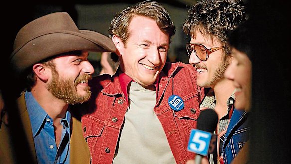 Sean Penn played Harvey Milk on the big screen. Feinstein was the first person on the scene after the real Harvey Milk was assassinated.