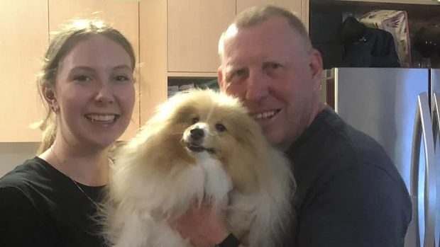 Robert Eickenloff with daughter Maddie.