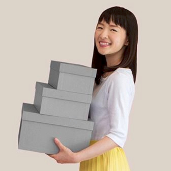 Decluttering queen Marie Kondo. 