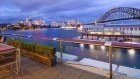 John McGrath picked up the split-level penthouse in Walsh Bay for $6.95 million in 2011. 