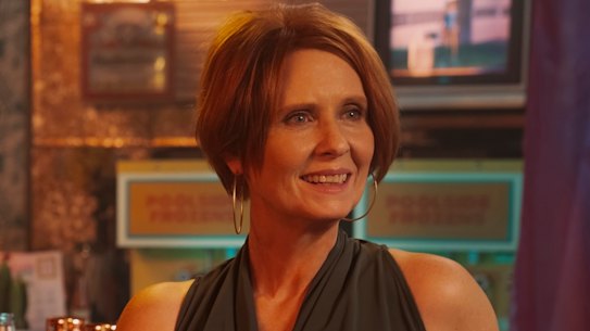 Cynthia Nixon as Miranda in And Just Like That.