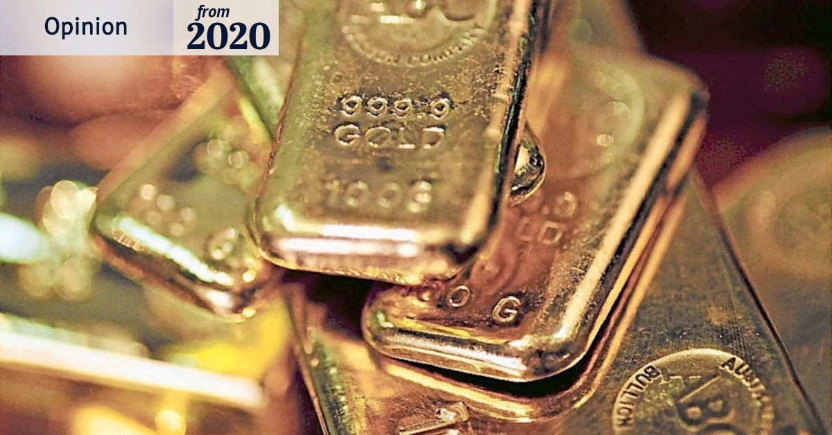 Iron ore, gold are keeping Australia's luck from running out