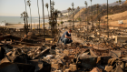 A fire-ravaged property in the Pacific Palisades last month. IAG said the devastating wildfires have drawn attention to bushfire coverage in Australia.