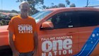 Barry Drage, One Nation candidate for the seat of Giles in northern SA, for the SA election on March 21. 
