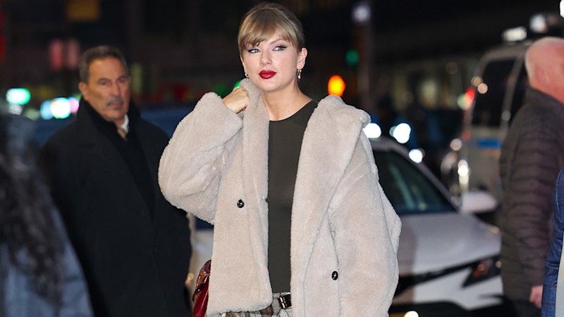 Teddy coats, fringing, a little leopard print: How celebs channel runway directions