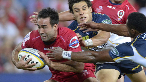 Rod Davies during his days with the Queensland Reds. 