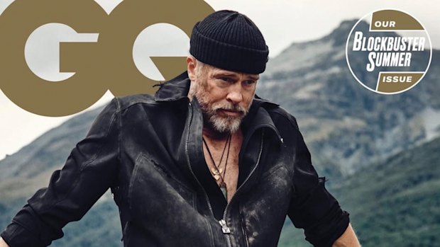 Brad Pitt, 61, leans into old-school masculinity for his cover shoot for GQ.