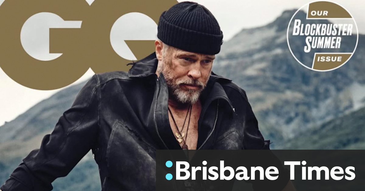 Brad Pitt’s GQ cowl is masculine, alpha and (hopefully) the tip of Hollywood’s ‘scorching rodent’ period