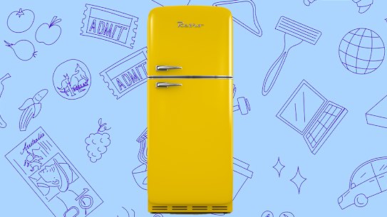 Today: a program manager who makes $132,000 a year and spends some of her money this week on a secondhand fridge.