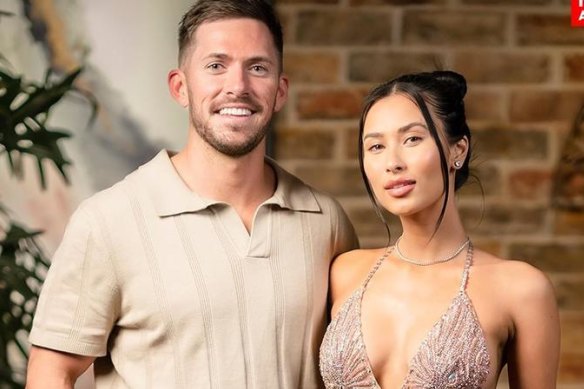 Married at First Sight’s Evelyn and Rupert.
