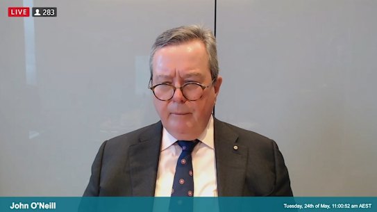 John O’Neill, outgoing Star casino chairman.