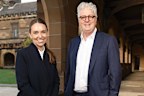 Dame Jacinda Ardern with University of Sydney Vice Chancellor Professor Mark Scott.