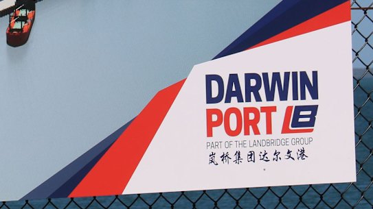 The Port of Darwin was leased to the Chinese-owned Landbridge Group in 2015.