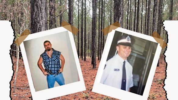 The forest where Todd Maguire was nearly undone.