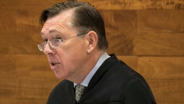 Supreme Court Justice Stephen Hall has been selected to preside over Mr Edwards' trial. 