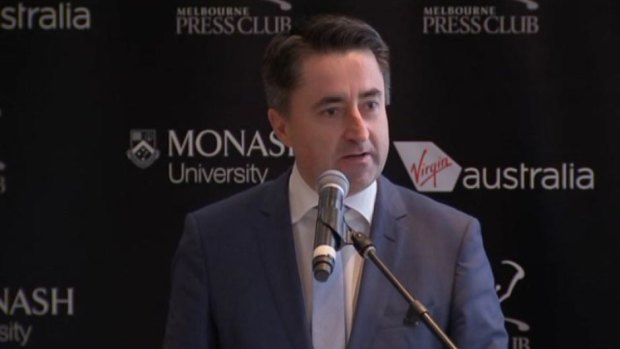 Gaven Morris addressed the Melbourne Press Club about the latest round of ABC funding cuts.