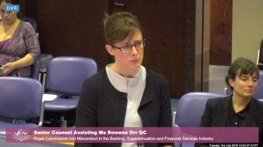 Senior counsel assisting, Rowena Orr QC, told the hearing on Monday that Traditional Credit Union, which has 14 branches in remote Northern Territory communities and branches in Darwin, Katherine and Alice Springs, charged $5 a week for its "everyday account".
