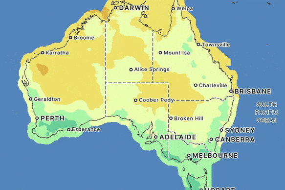 A heat wave is expected to affect parts of the country this week.