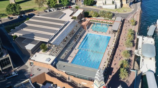 The redesign of North Sydney Olympic Pool has attracted criticism it will compromise heritage features.
